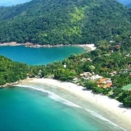 Casa No Condominio A 200M Da Praia Do Lazaro Ubatuba Exterior foto
